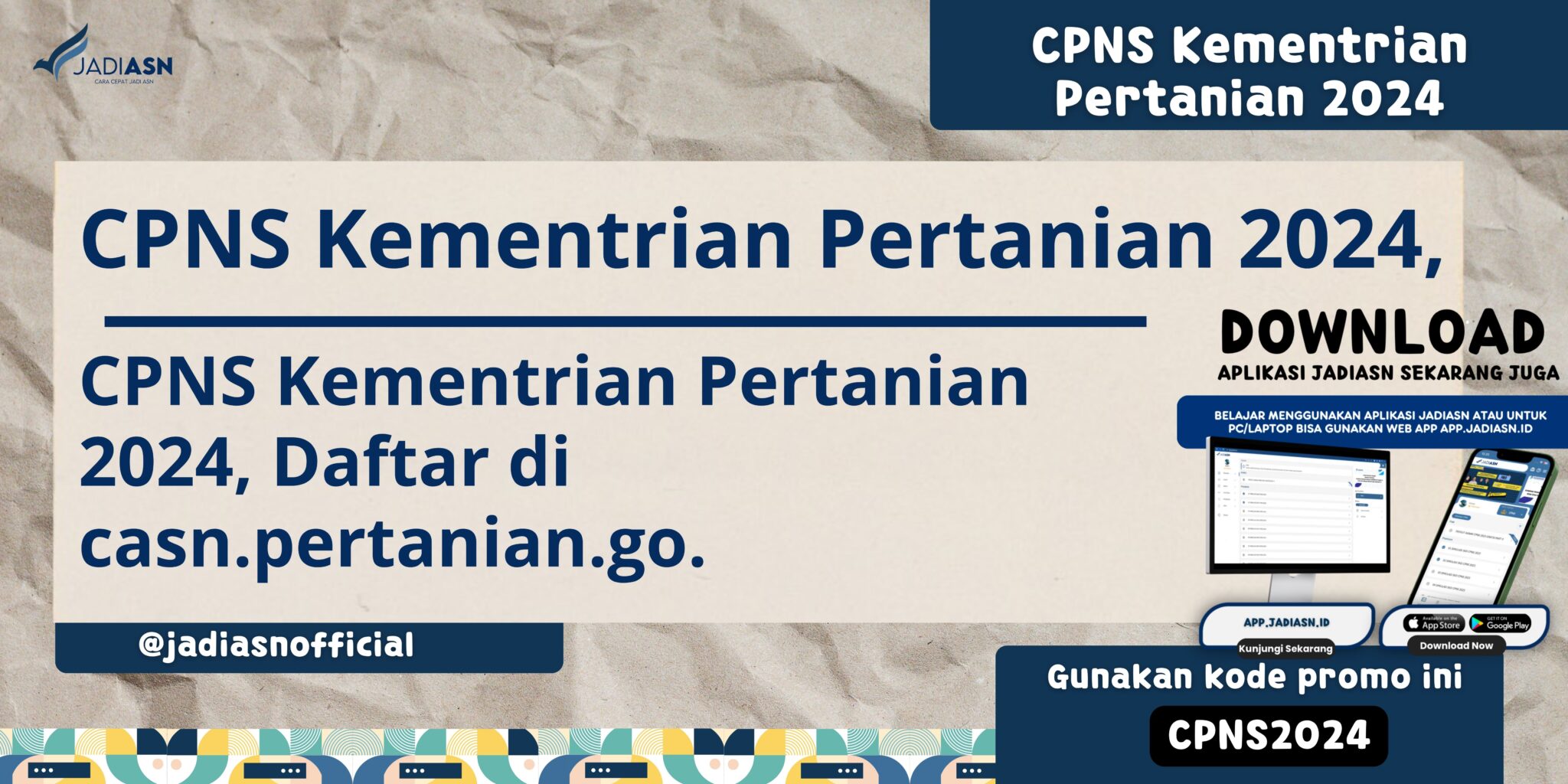 CPNS Kementrian Pertanian 2024 Daftar Di Casn Pertanian Go Id