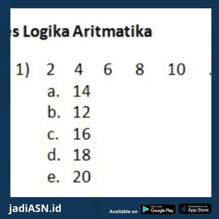 Soal TIU (Tes Intelegensi Umum) Terdiri Dari Apa Saja? - Simak