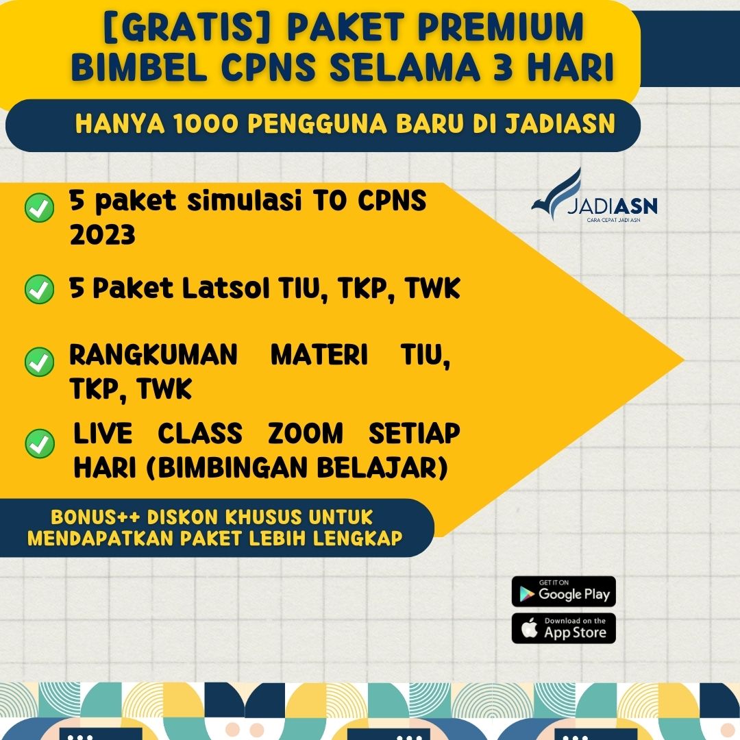 Formasi cpns 2023 jadiasn