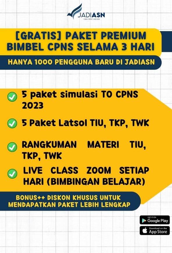 Jadwal CPNS 2023 SMA