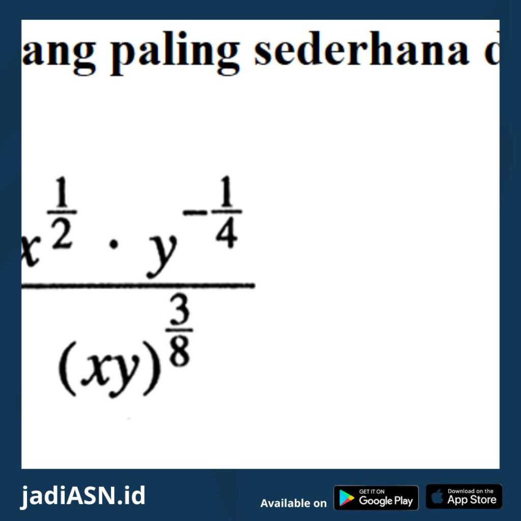 Mengungkap Konsep Penting: Tes CPNS Soal Eksponen