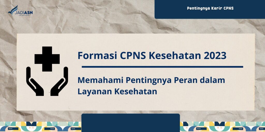 Formasi CPNS Kesehatan 2023