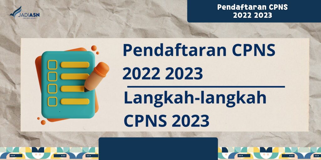 Pendaftaran CPNS 2022 2023