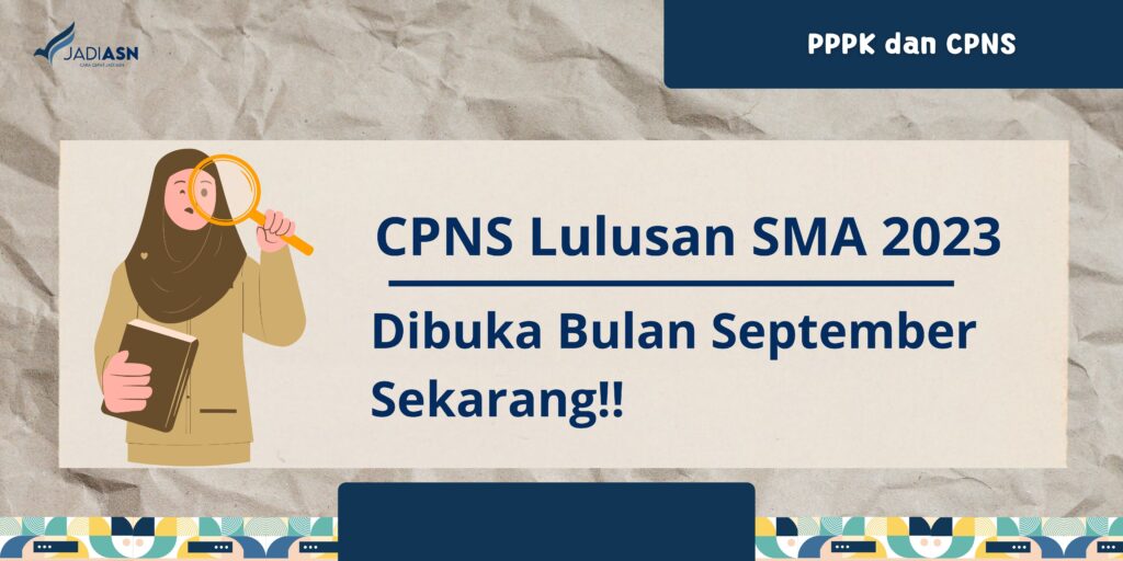 CPNS Lulusan SMA 2023