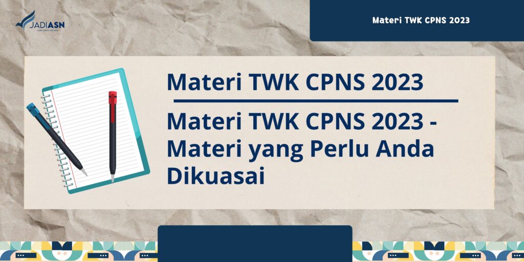 materi twk cpns 2023