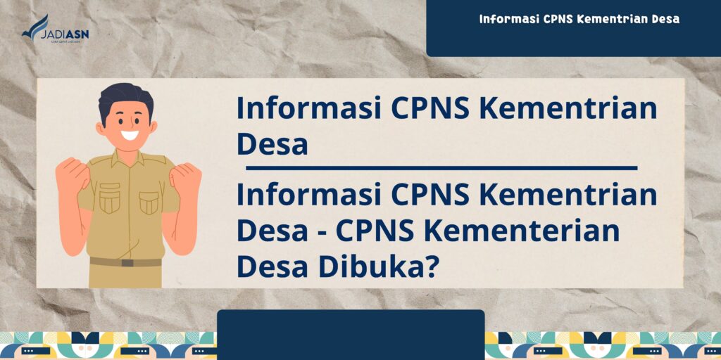 Informasi CPNS Kementrian Desa