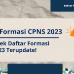 Daftar Formasi CPNS 2023
