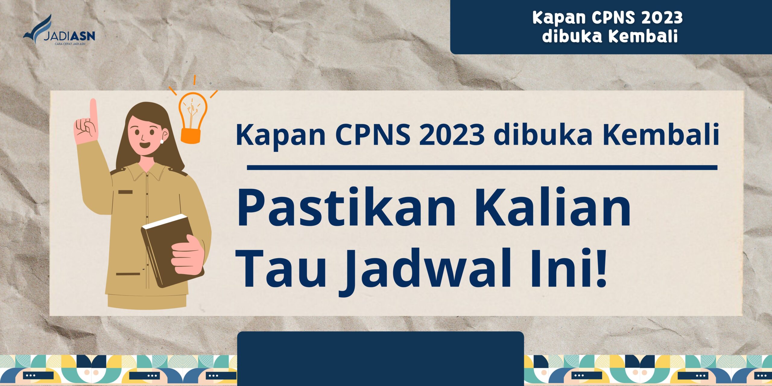 Kapan cpns 2023 dibuka kembali pastikan tau jadwal ini 