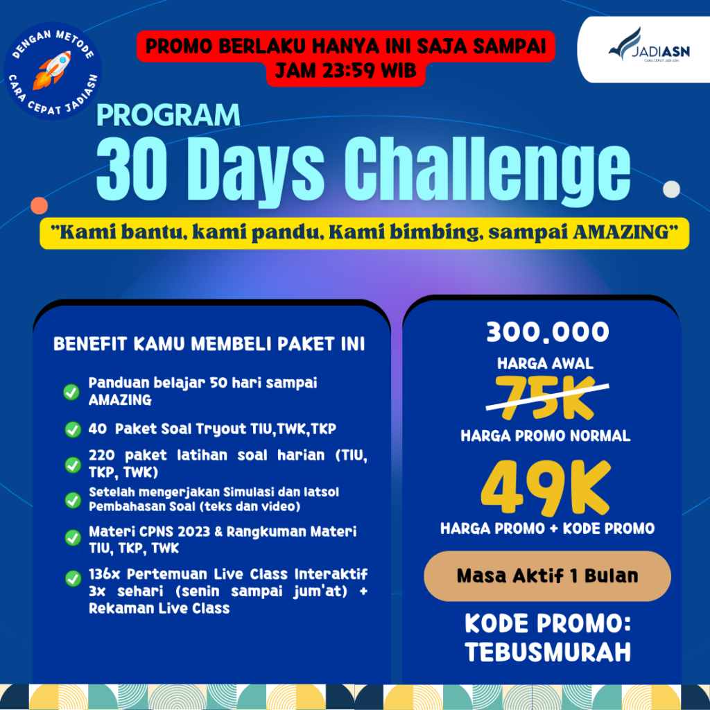 KODE PROMO MURAH BIMBEL JADIASN