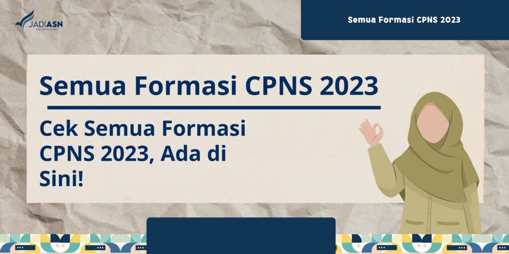 Semua Formasi CPNS 2023