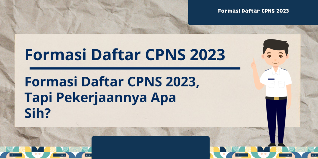 Formasi Daftar CPNS 2023