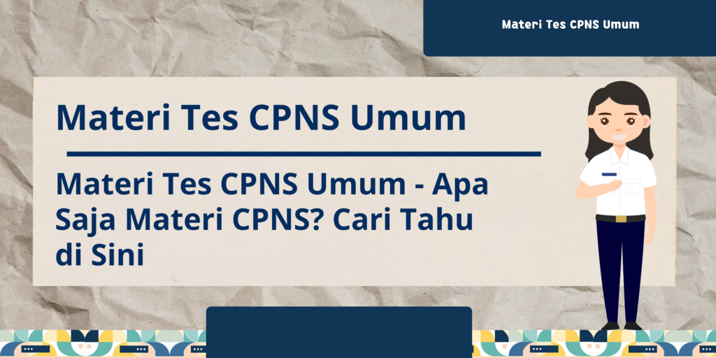 Materi Tes CPNS Umum