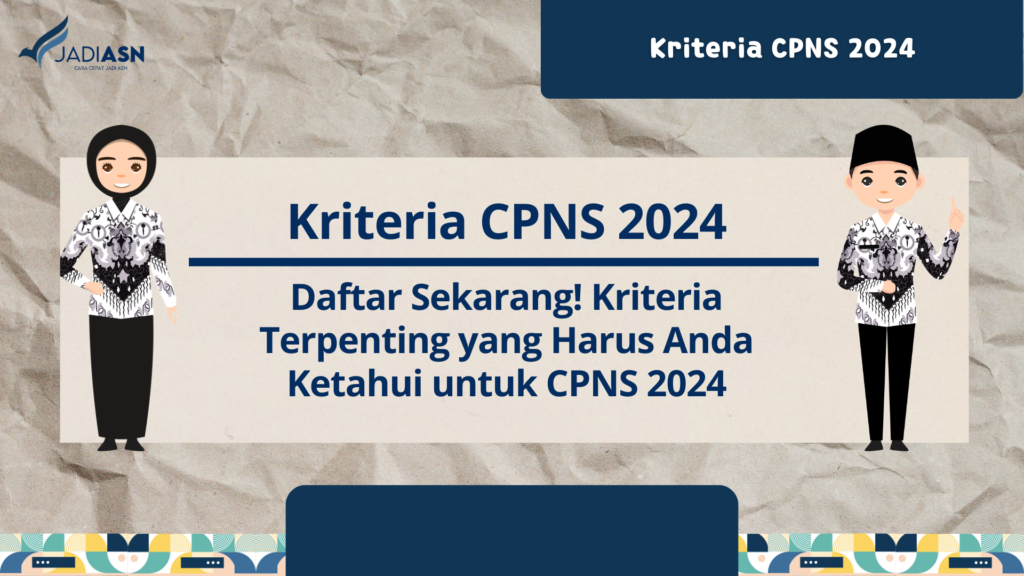 Kriteria CPNS 2024