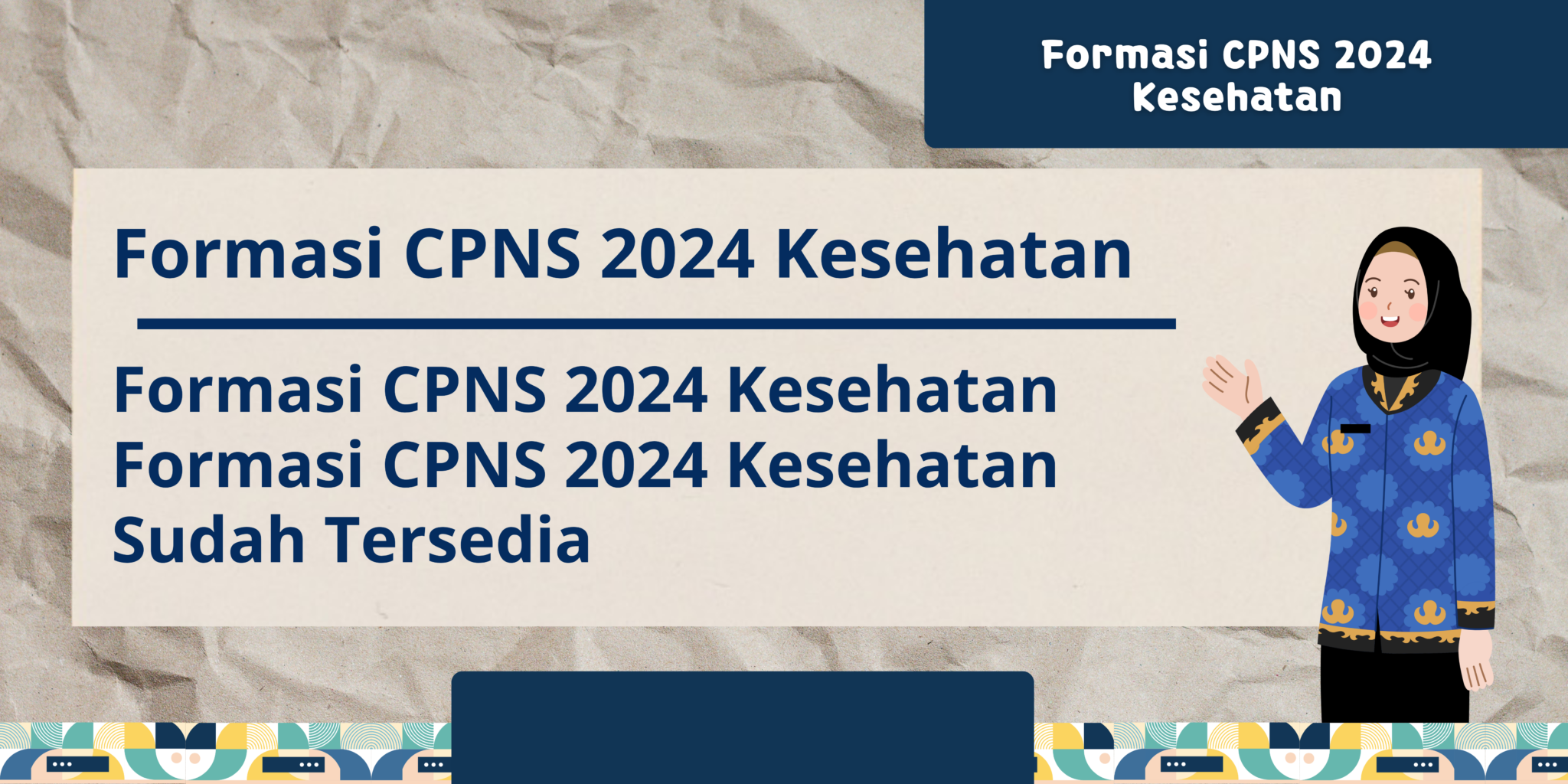 Formasi CPNS 2024 Kesehatan Sudah Tersedia, Ini Formasinya!