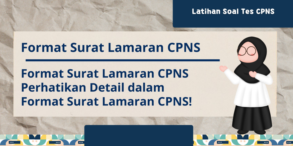 format surat lamaran cpns