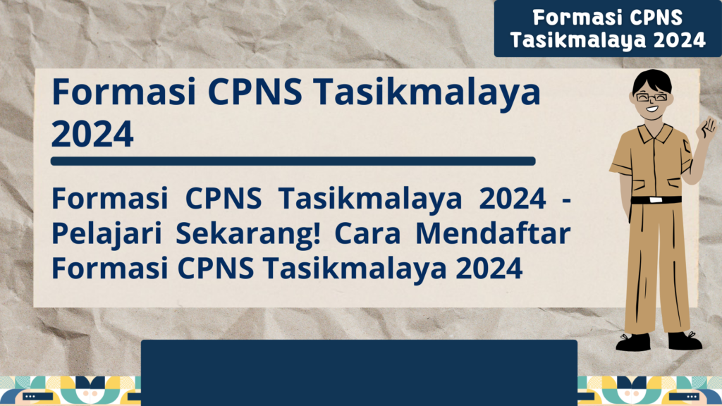 Formasi CPNS Tasikmalaya 2024