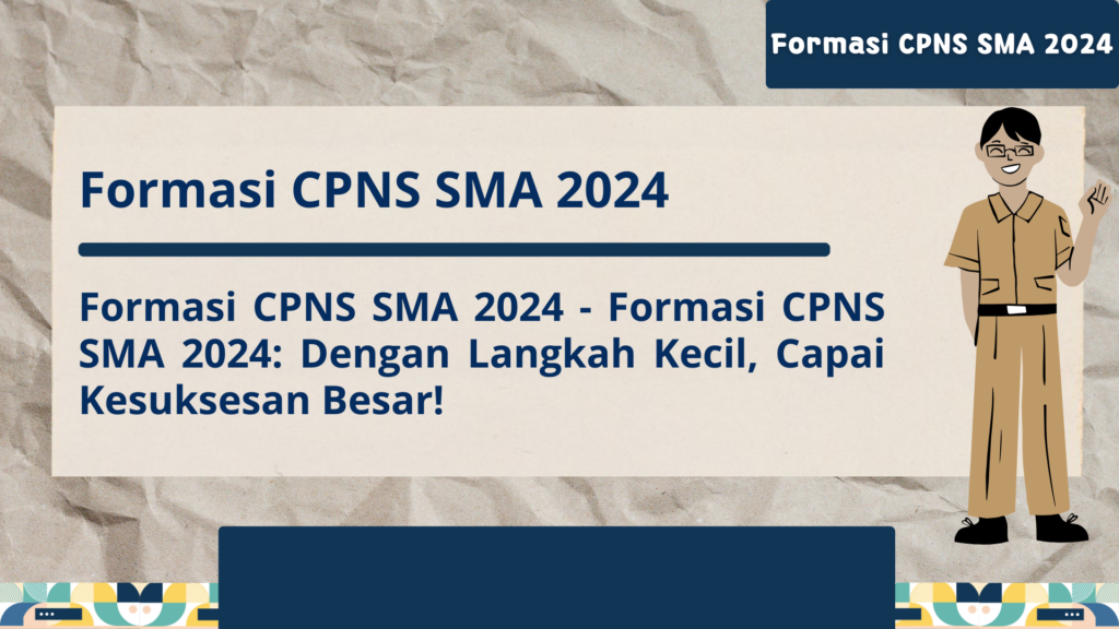 Formasi CPNS SMA 2024