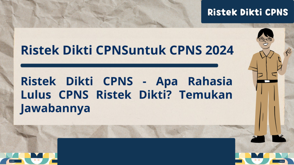 Ristek Dikti CPNS