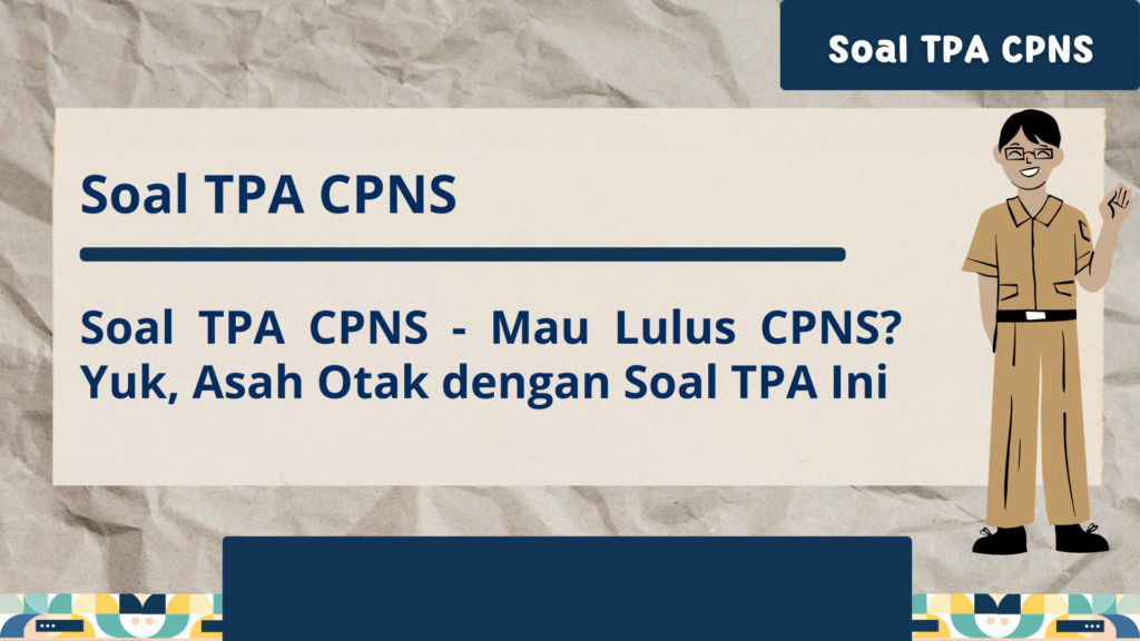 Soal TPA CPNS