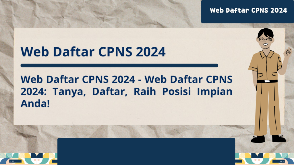 Web Daftar CPNS 2024