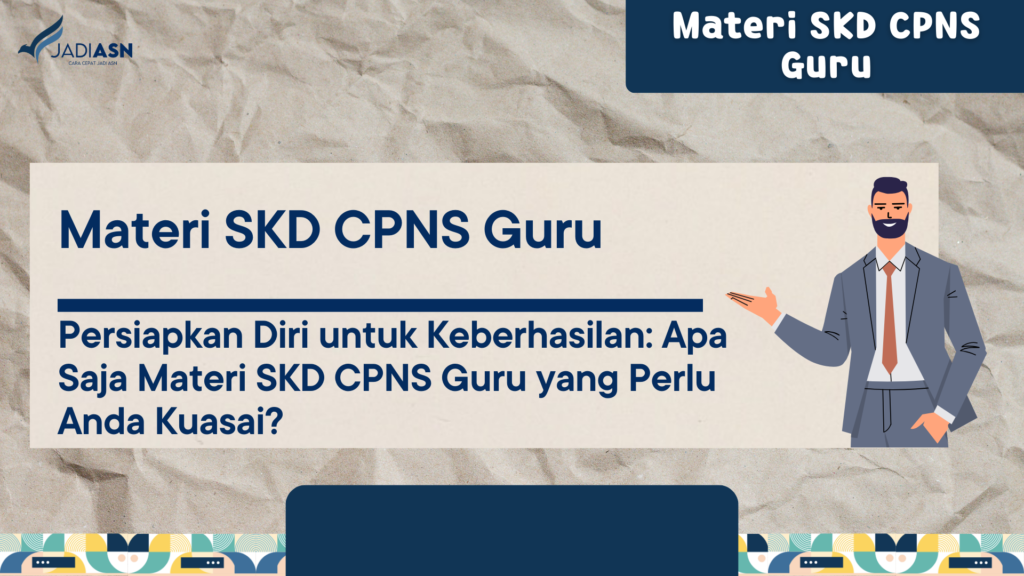 Materi SKD CPNS Guru