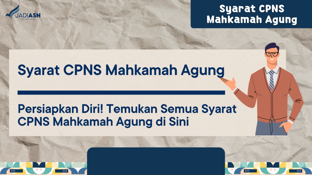 Syarat CPNS Mahkamah Agung