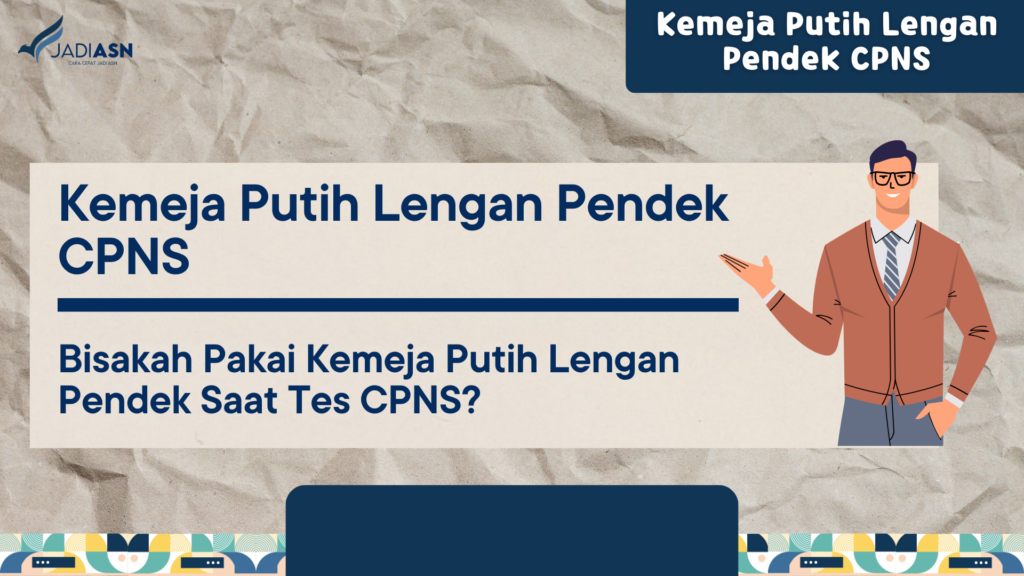 Kemeja Putih Lengan Pendek CPNS