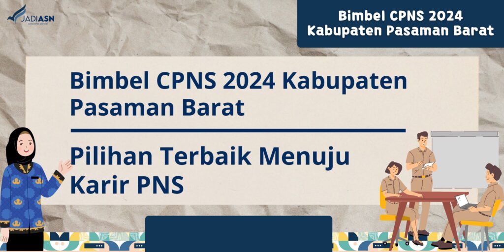 Bimbel CPNS 2024 Kabupaten Pasaman Barat