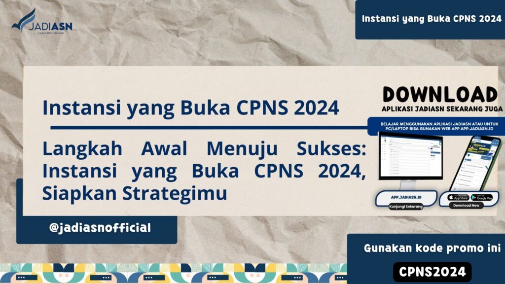 Instansi yang Buka CPNS 2024