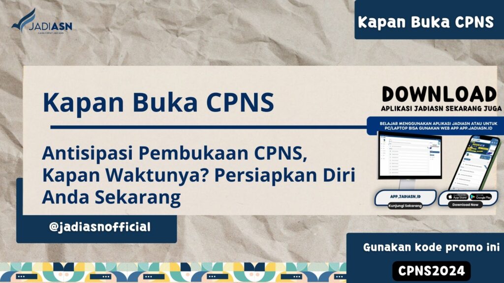 Kapan Buka CPNS