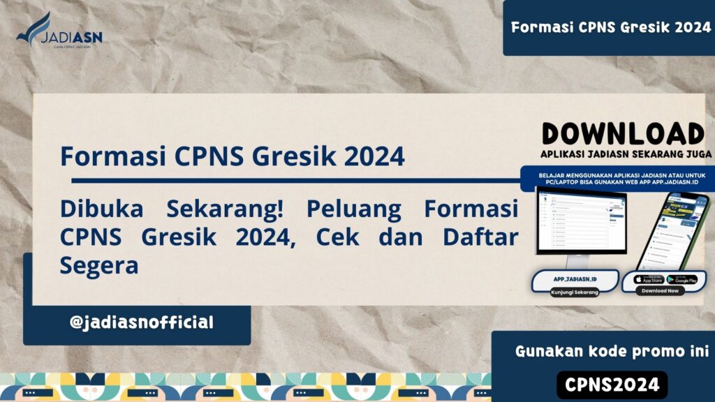 Formasi CPNS Gresik 2024