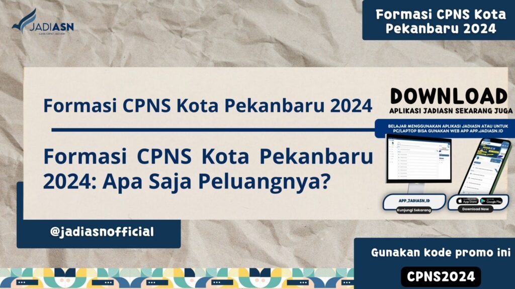 Formasi CPNS Kota Pekanbaru 2024