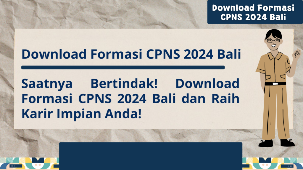 Download Formasi CPNS 2024 Bali