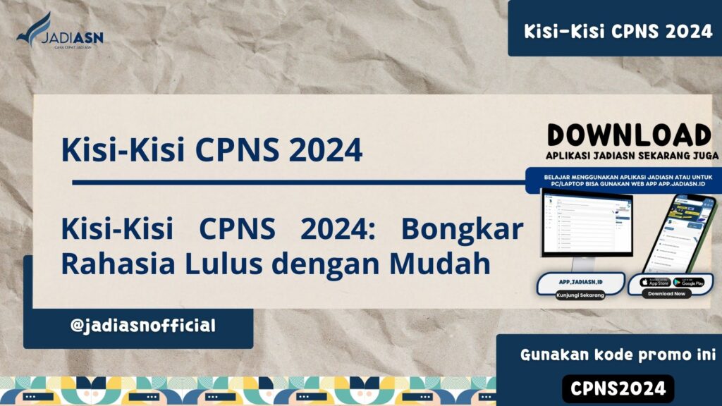 Kisi-Kisi CPNS 2024