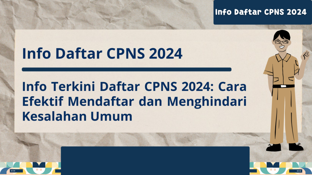 Info Daftar CPNS 2024