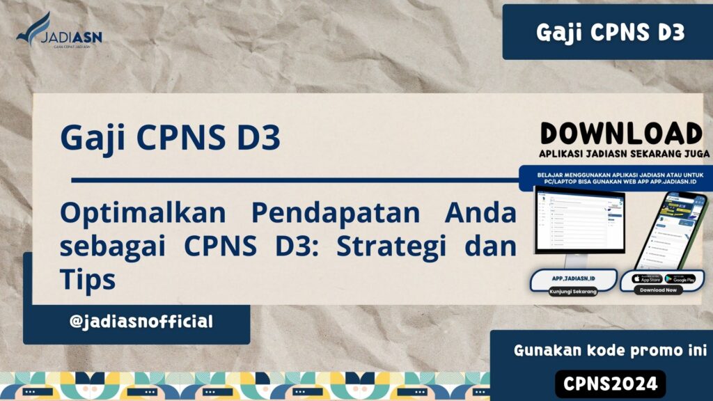 Gaji CPNS D3