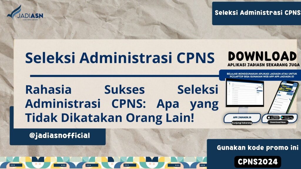 Seleksi Administrasi CPNS