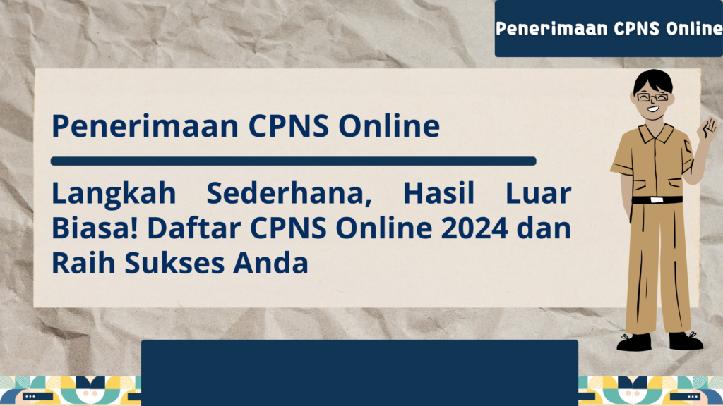 Penerimaan CPNS Online