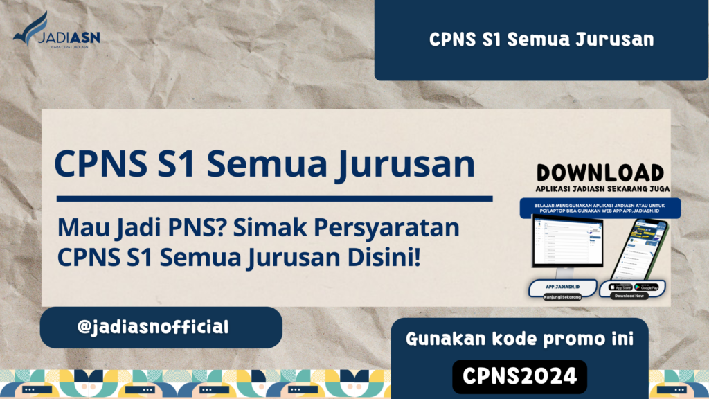 CPNS S1 Semua Jurusan