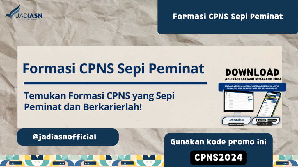 Formasi CPNS Sepi Peminat