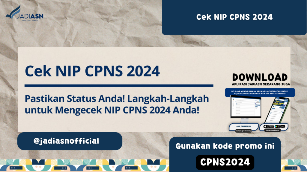 Cek NIP CPNS 2024