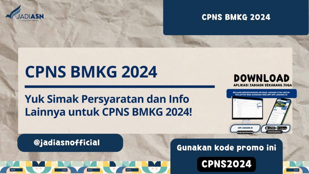 CPNS BMKG 2024 Yuk Simak Persyaratan dan Info Lainnya