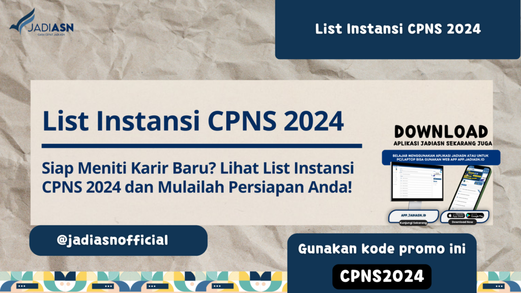 List Instansi CPNS 2024