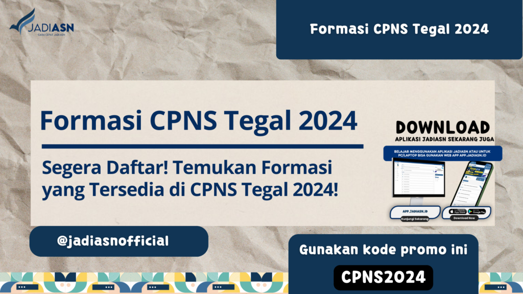 Formasi CPNS Tegal 2024