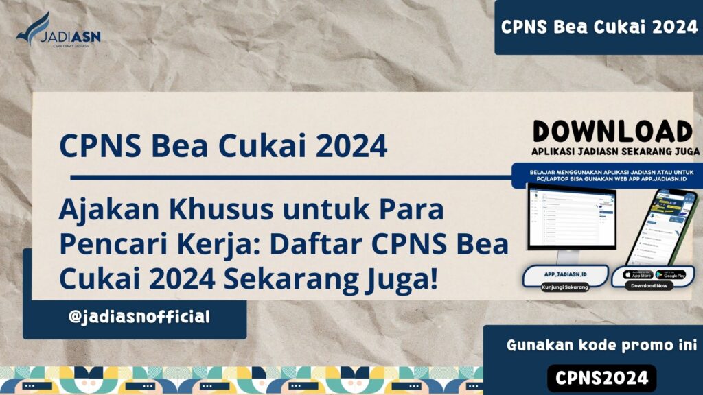 CPNS Bea Cukai 2024