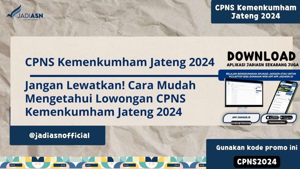 CPNS Kemenkumham Jateng 2024