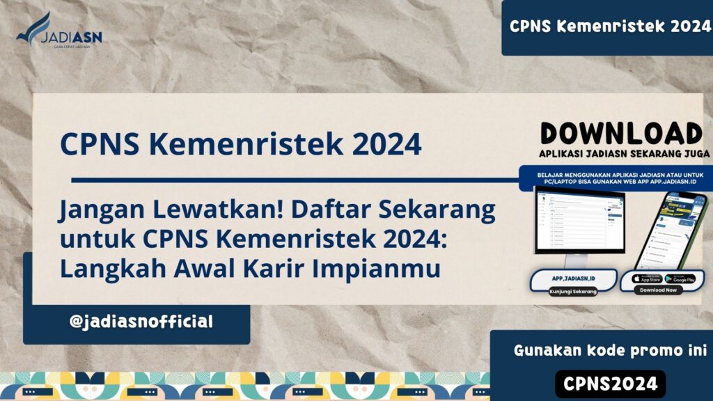 CPNS Kemenristek 2024