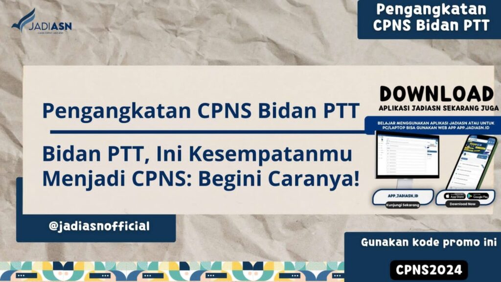 Pengangkatan CPNS Bidan PTT