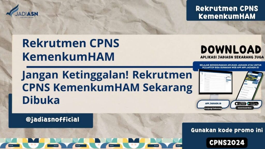 Rekrutmen CPNS KemenkumHAM