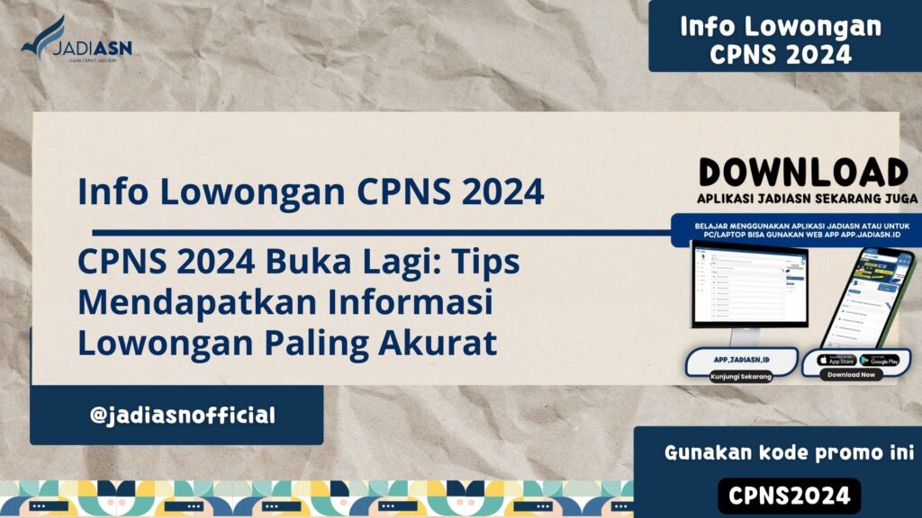 Info Lowongan CPNS 2024